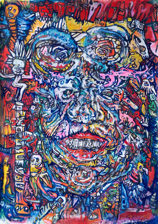 Sculpture of the pelote king